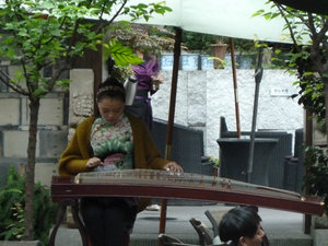 At the pedestrianised area, Chengdu