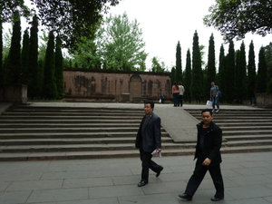At the pedestrianised area, Chengdu
