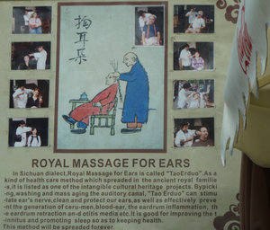 Ear massage!