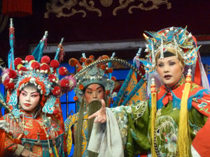 Singers at the Chengdu Cultural Show