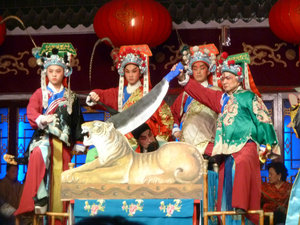 Actors at the Chengdu Cultural Show