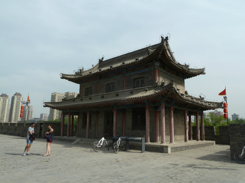 Pagoda at Xian City Wall
