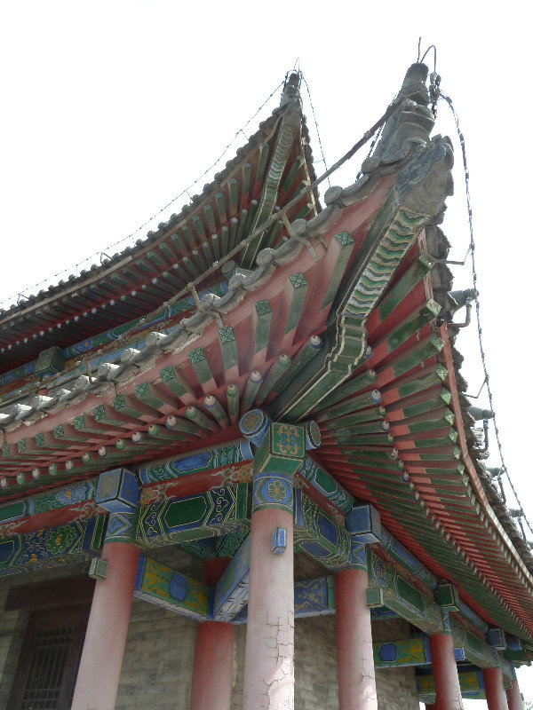 Pagoda detail, Xian City Wall