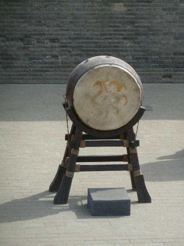 Drum seen at Xian City Wall