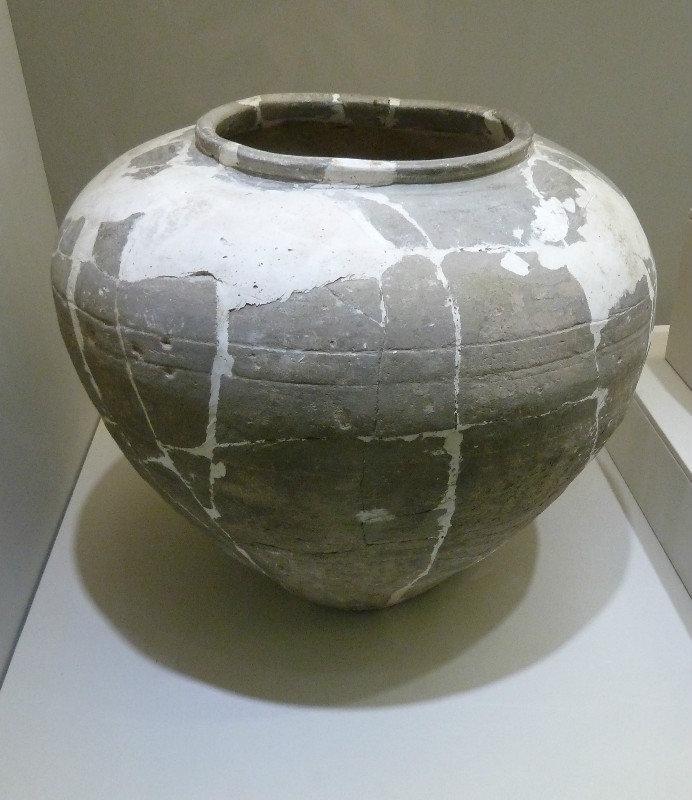 Big pot in the museum