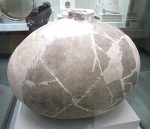 Large pot in the museum