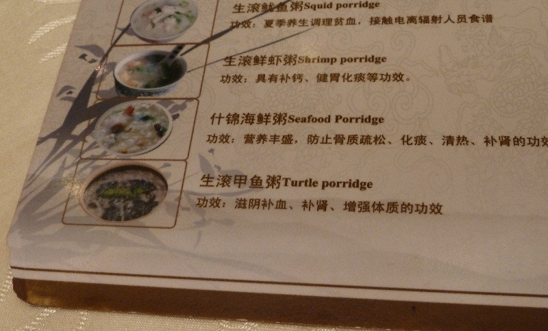All sorts of porridge for sale