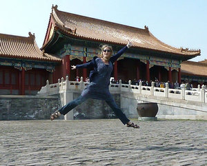 Jumping at the Forbidden City