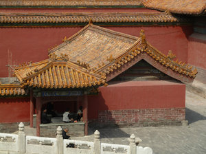 Little side house in the Forbidden City