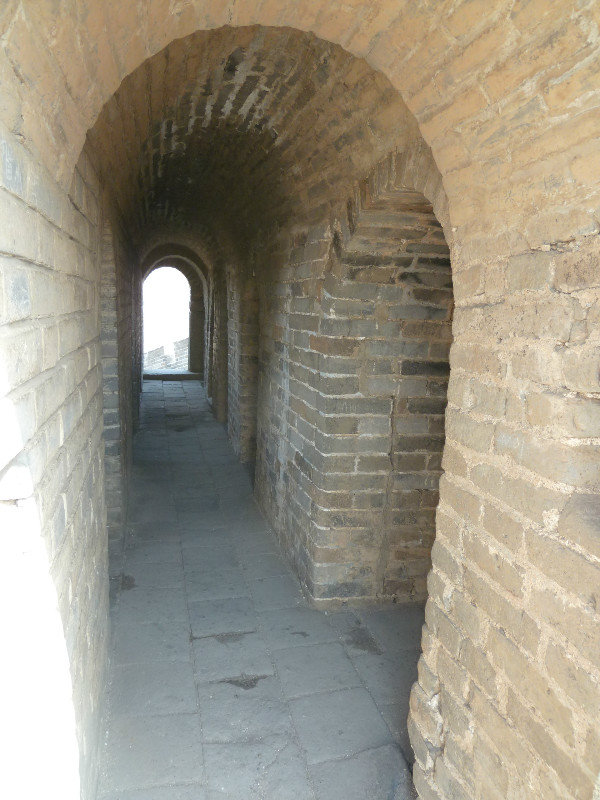 great wall of china towers inside