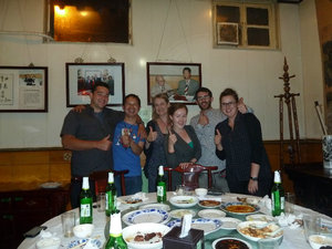 Last group photo at our farewell meal