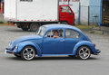 VW beetle seen on the road to Tortuguero