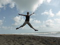 Lottie Let Loose enjoying the Caribbean Sea