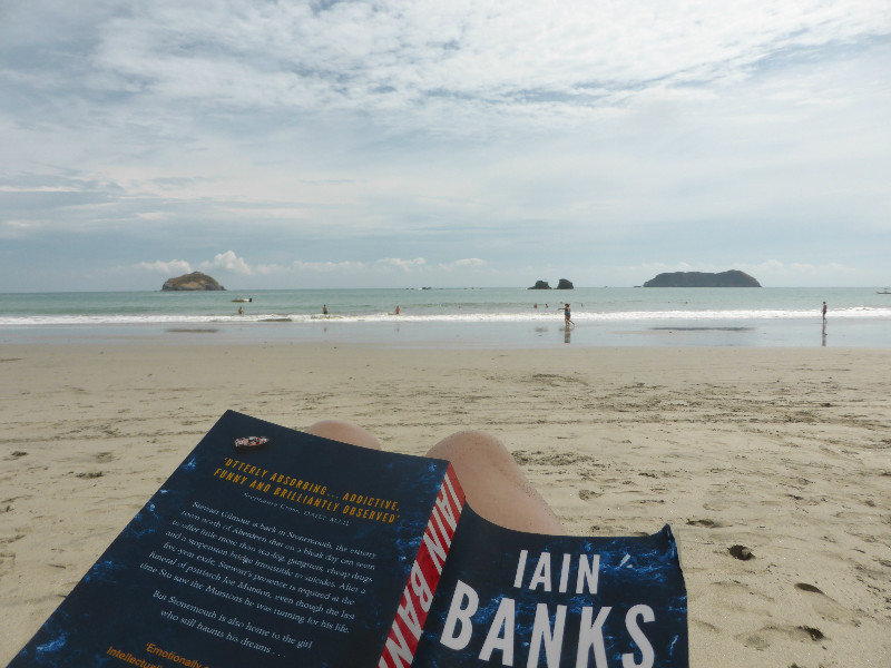 Nice spot to read a bit of Iain Banks