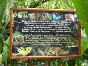 Explanation about where the La Paz animals come from