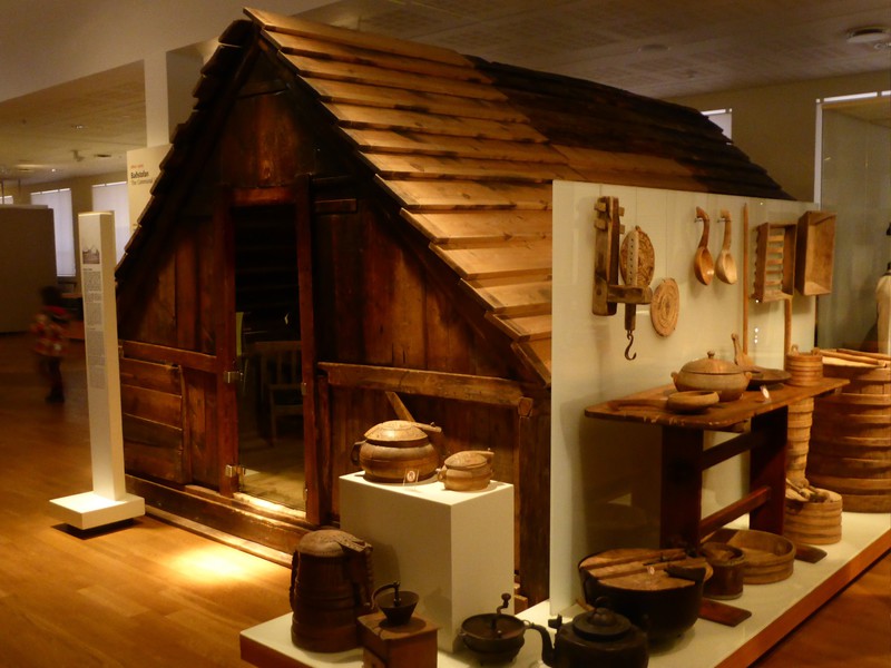 House reconstruction at the National Museum of Iceland