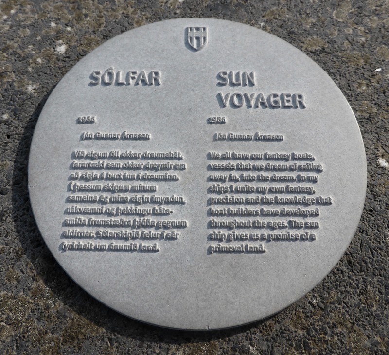 Solfar Sun Voyager Sculpture info