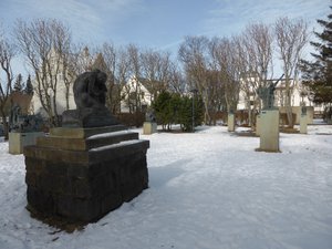Sculpture Park near Hallsgrimkirkja