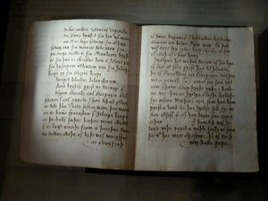 Paper manuscript 'The Book of Icelanders' dating from 1681 written by Ari the Wise around 1130AD