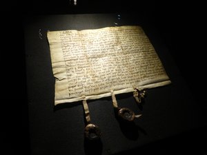 Ancient Icelandic scroll