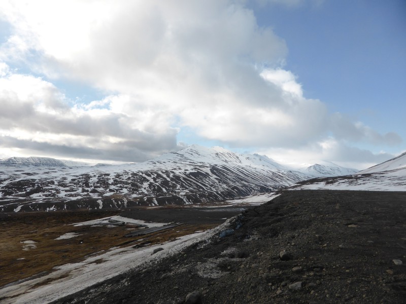 Views from above Akureyri