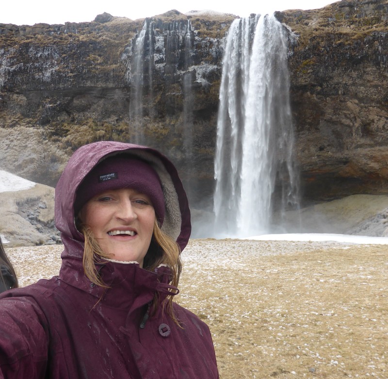 Lottie Let Loose at Seljalandsfoss Waterfall