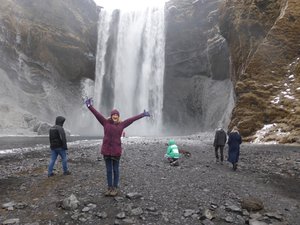 Tadah! Skogafoss Waterfall