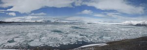 Beautiful Jokulsarlon glacier lagoon