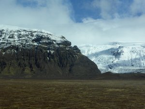 On our way to the glacier hike