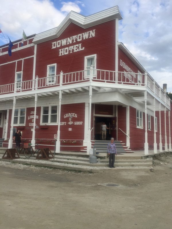 Down town Dawson City. 
