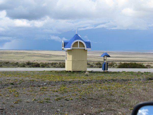 Patagonian Bus stop