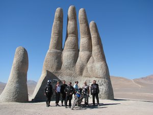 Hand in the Desert