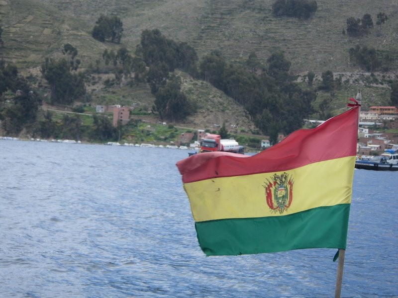 Flying the flag for Bolivia