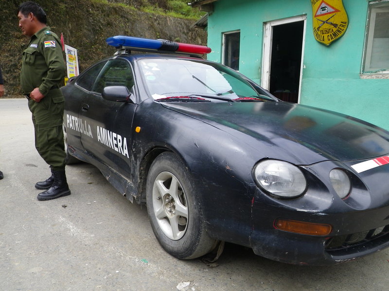 Bolivian Patrol Car