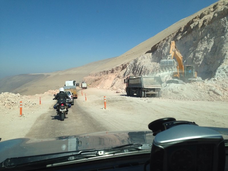 Road reconstruction in Chile