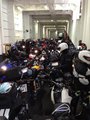 Bikes packed tight