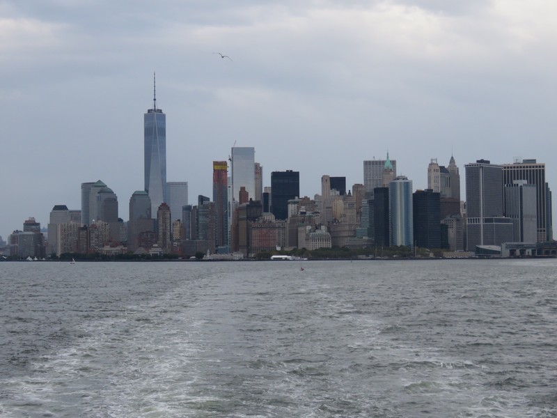 Manhattan from the ferry 