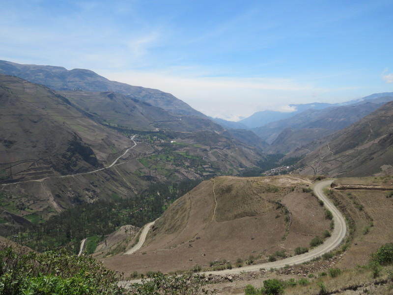 Great roads in Ecuador 