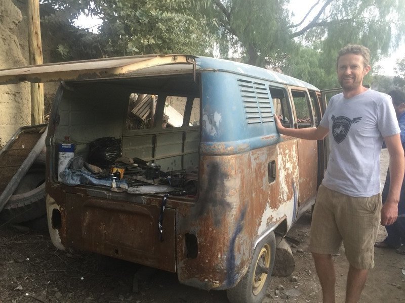 Cory with 3 year 'Project' Kombi