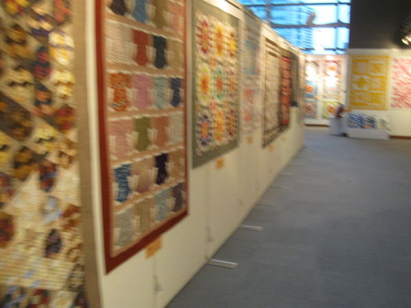 Quilt Gallery we saw at the station