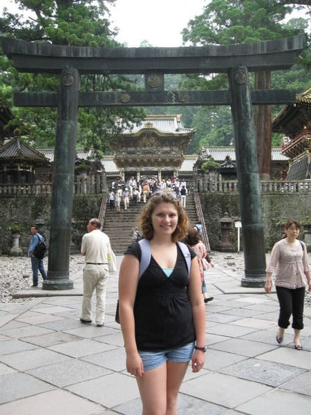 Me at a shrine