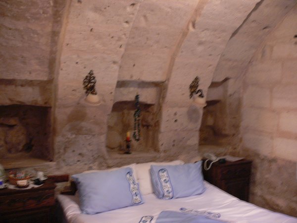 Our Room in a cave.