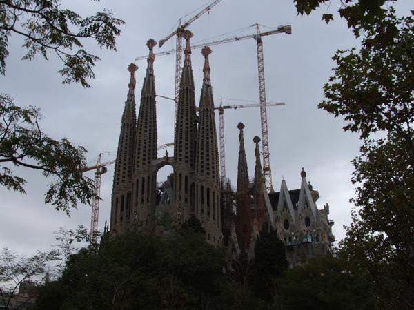 El Templo de La Sagrada Familia by Antoni Gaudi