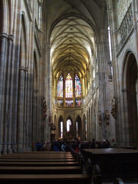 inside the cathedral