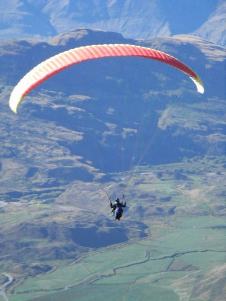Tandem Paragliding over Wanaka