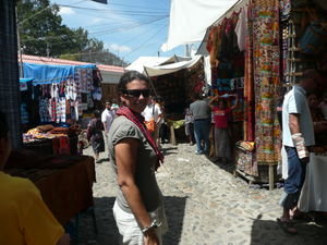 Visiting chichis market