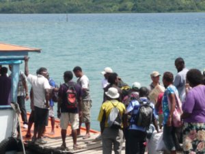 Ferry crossing to Vanau Levu