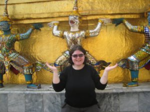 Dee at the Grand Palace