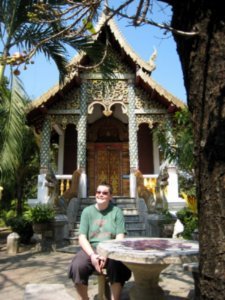 Lorna at Wat Chai Prakiat