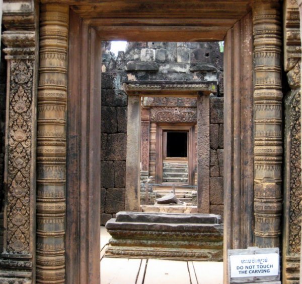 Doorways at Banteay Srei